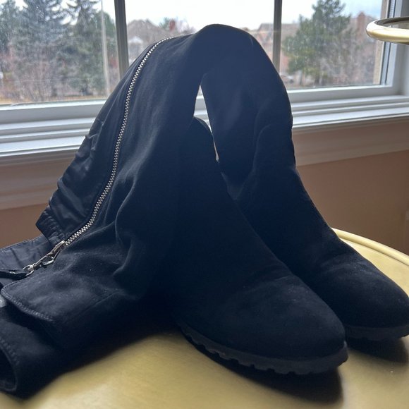 ALDO Over The Knee Black Boots - Picture 2 of 8